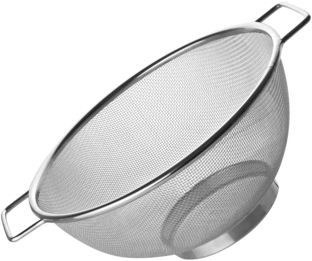 Fackelmann Roestvrijstalen Vergiet Set 20cm & 26cm - 2 Stuks
