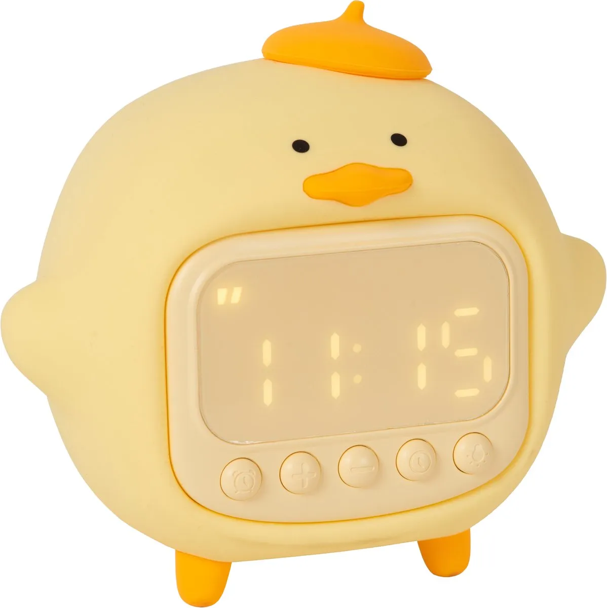 Lucide Pincha Duck Oplaadbare Tafellamp - Geel - 1x1,5W 2100K