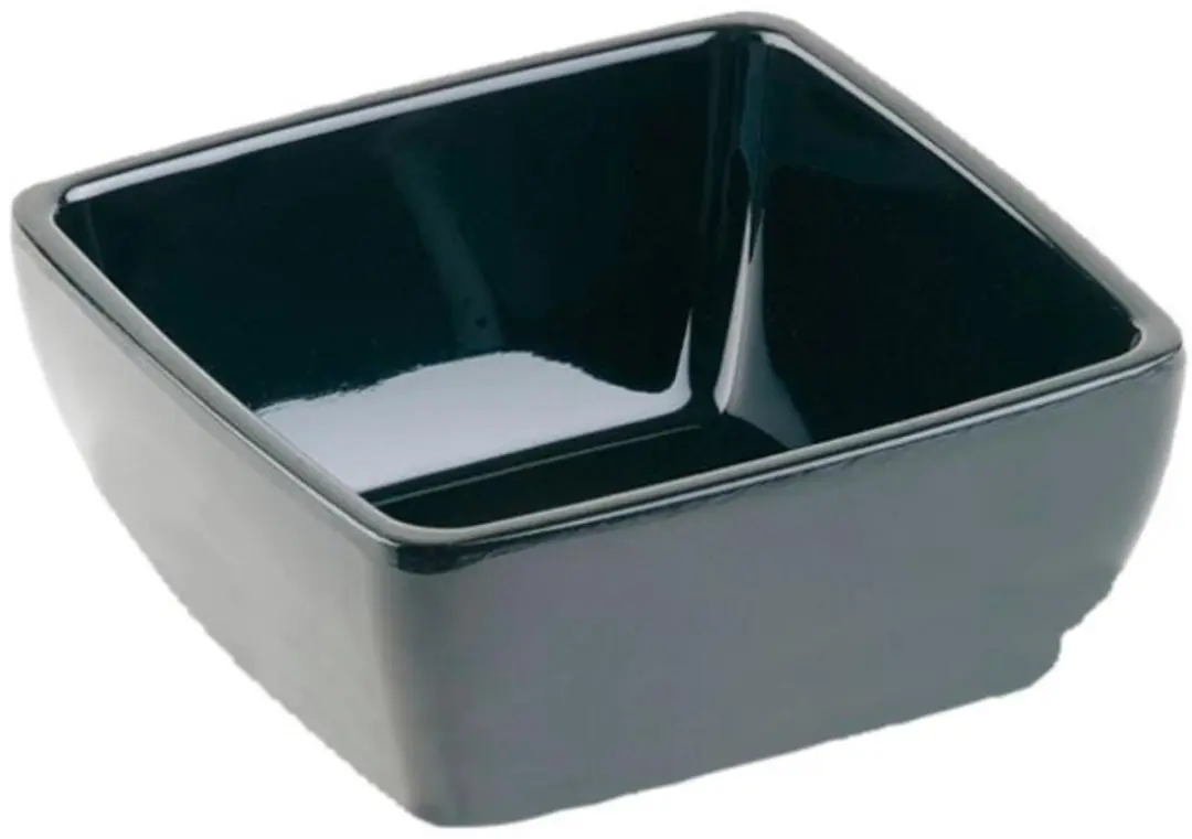 APS Pure Color Melamine Schaal GF135 - 12,5x12,5x6,5cm - Zwart