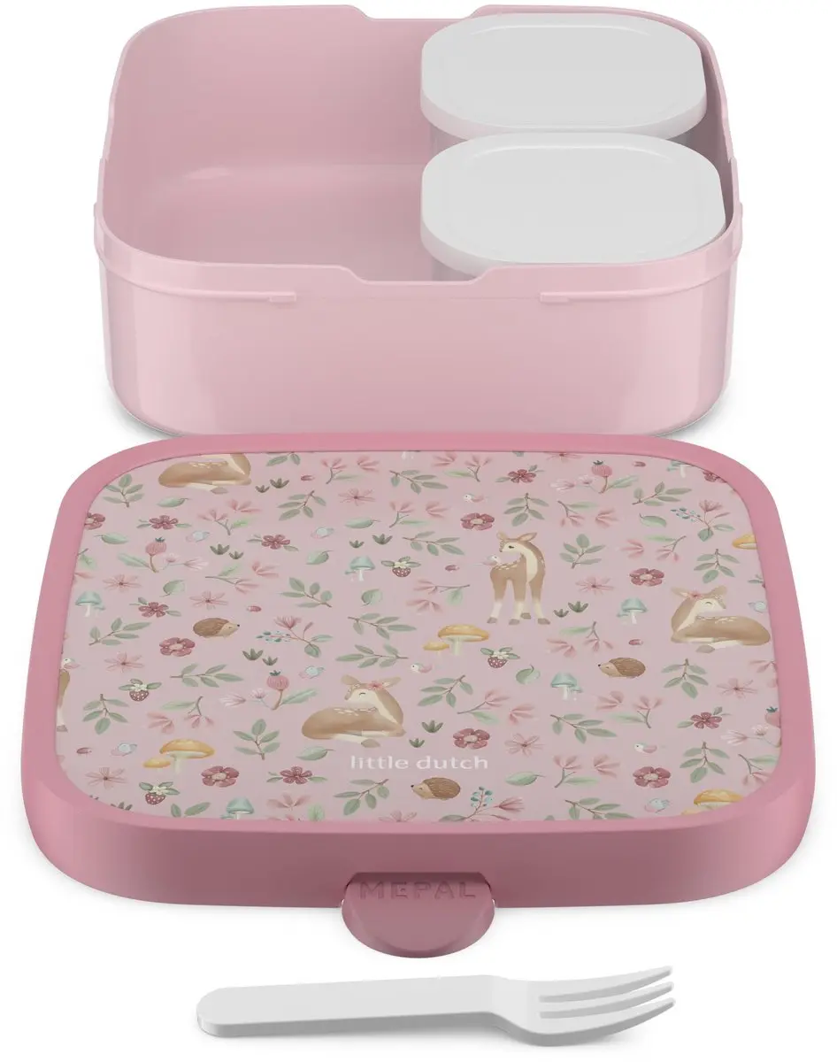 Mepal Bento Lunchbox Campus Little Dutch 1.25L - Fairy Garden