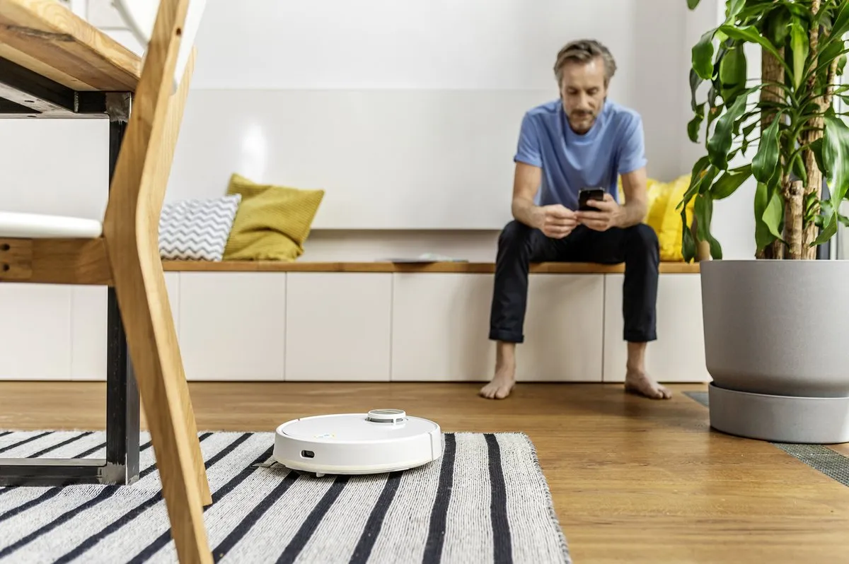 Kärcher RCV 3 Robotstofzuiger - Dweilset - 2500 Pa - Wit
