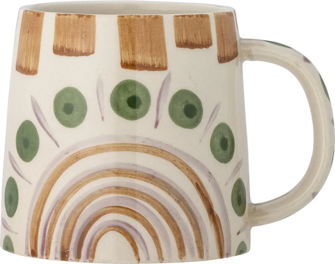 Bloomingville Shama Mok Groen Aardewerk 14.5cm
