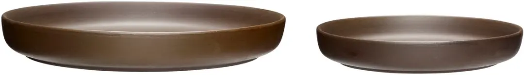 Hübsch Clay Maroon Bord
