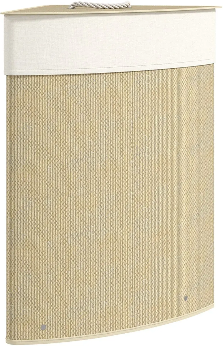 Homcom Wasmand Bamboe 35x35x60cm