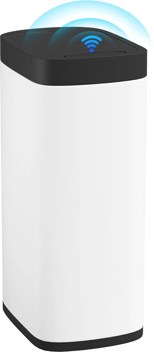 Homcom Sensor Prullenbak 26,5x35,5x68cm