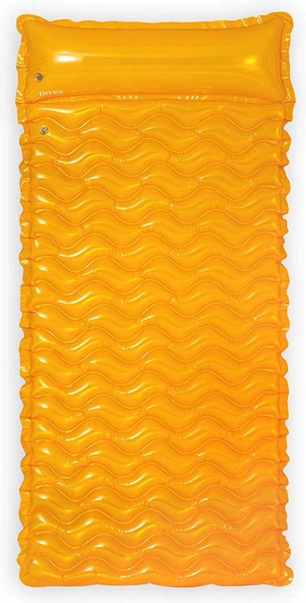 Intex Tote-n-Float Luchtbed 229x86cm - Oranje - afbeelding 6 van 6