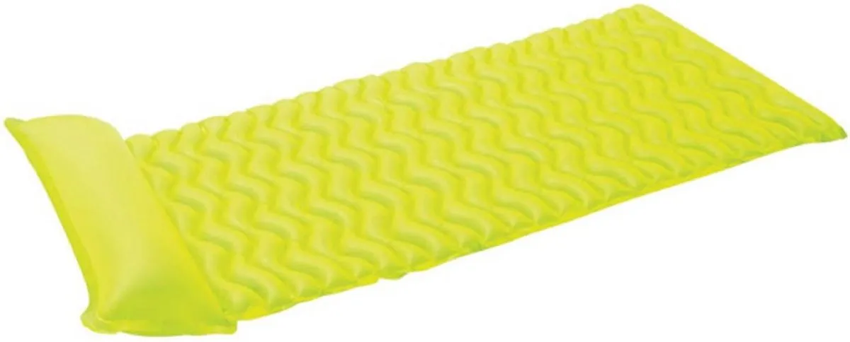 Intex Tote-n-Float Luchtbed 229x86cm - Oranje - afbeelding 4 van 6