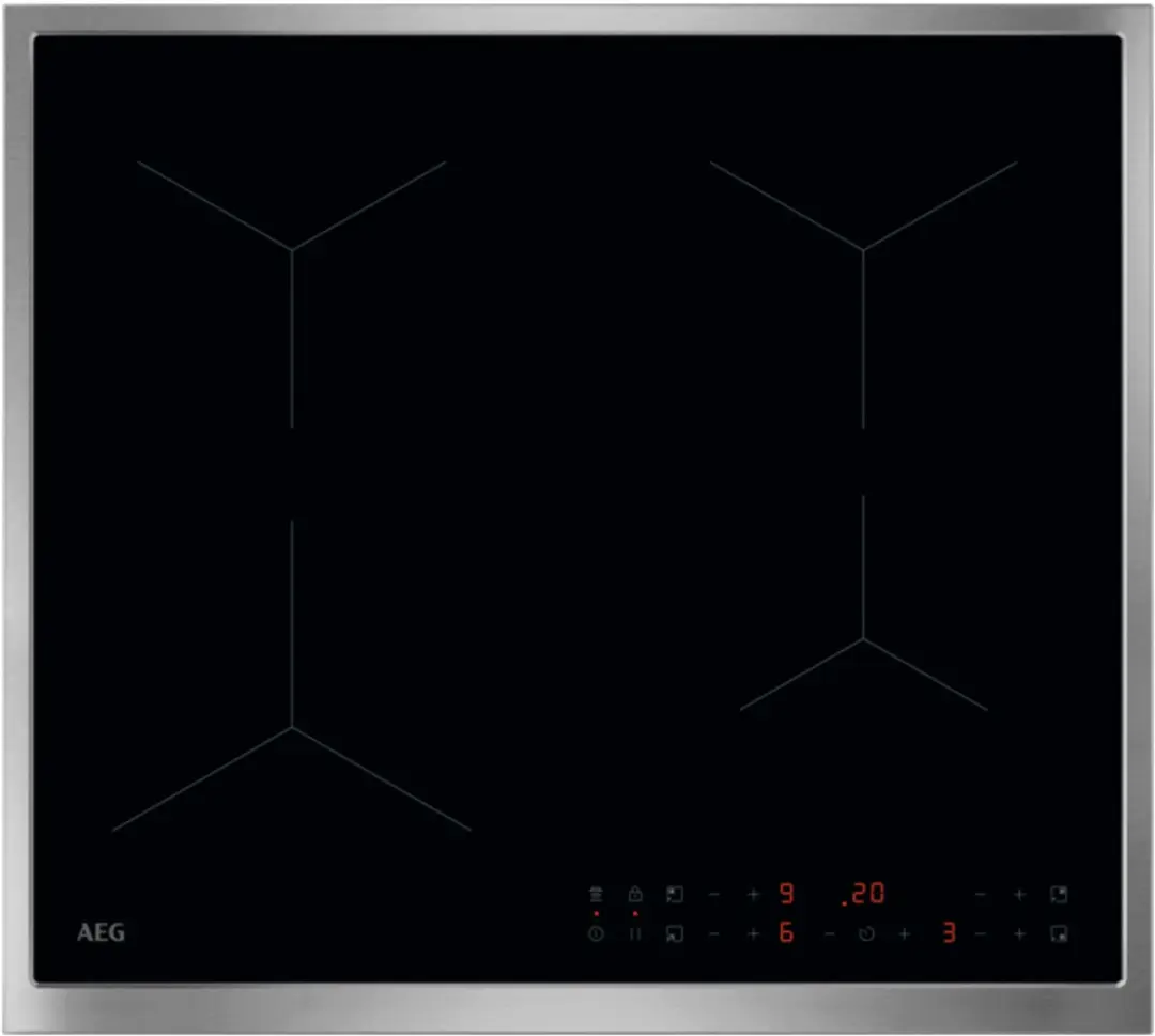 AEG TN64IA0FXB Inbouwinductiekookplaat 60cm - 4 Zones - Zwart