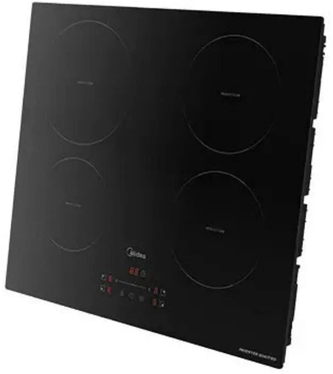 Midea MIH740F238K0 Inbouw Inductiekookplaat 7,6kW - 4 Zones - Zwart