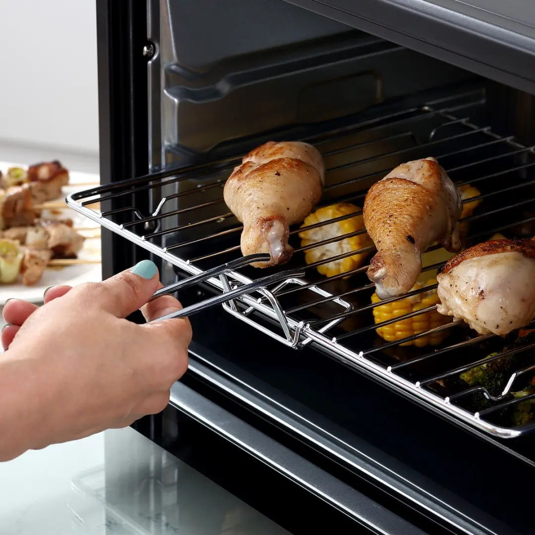 Homcom Mini-oven 800-087BK - 34L - 1600W - Zwart