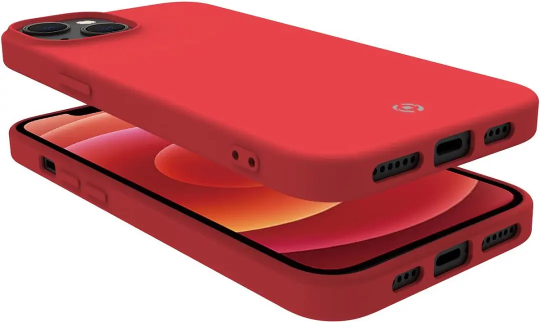 Celly Cromo Siliconen Hoesje iPhone 14 - Rood - MPN 8021735197003