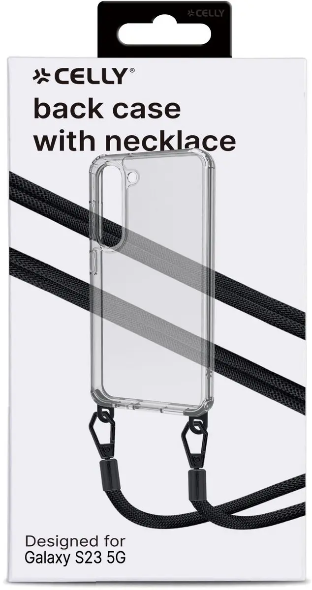 Celly Freedom Siliconen Hoesje Samsung Galaxy S23 - Transparant - afbeelding 5 van 6