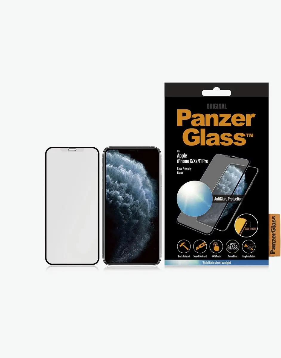 PanzerGlass PZ-2697 Screenprotector iPhone Xs/11 Pro - Anti-Glare