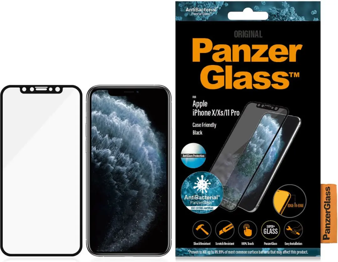 PanzerGlass PZ-2697 Screenprotector iPhone Xs/11 Pro - Anti-Glare