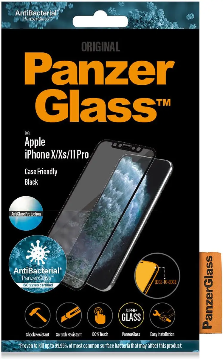 PanzerGlass PZ-2697 Screenprotector iPhone Xs/11 Pro - Anti-Glare