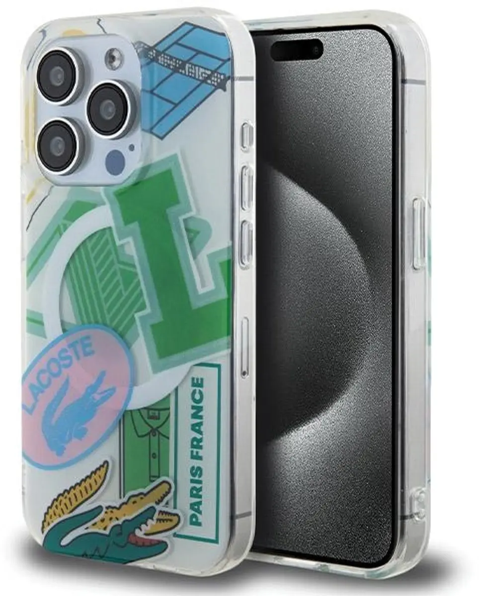 Lacoste LCHMP15LUPAN iPhone 15 Pro Hoesje