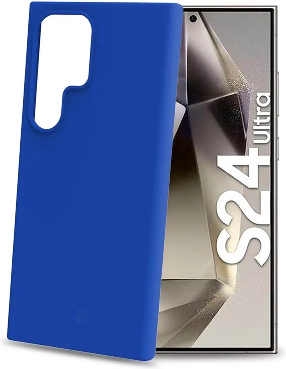 Celly Cromo Siliconen Hoesje S24 Ultra