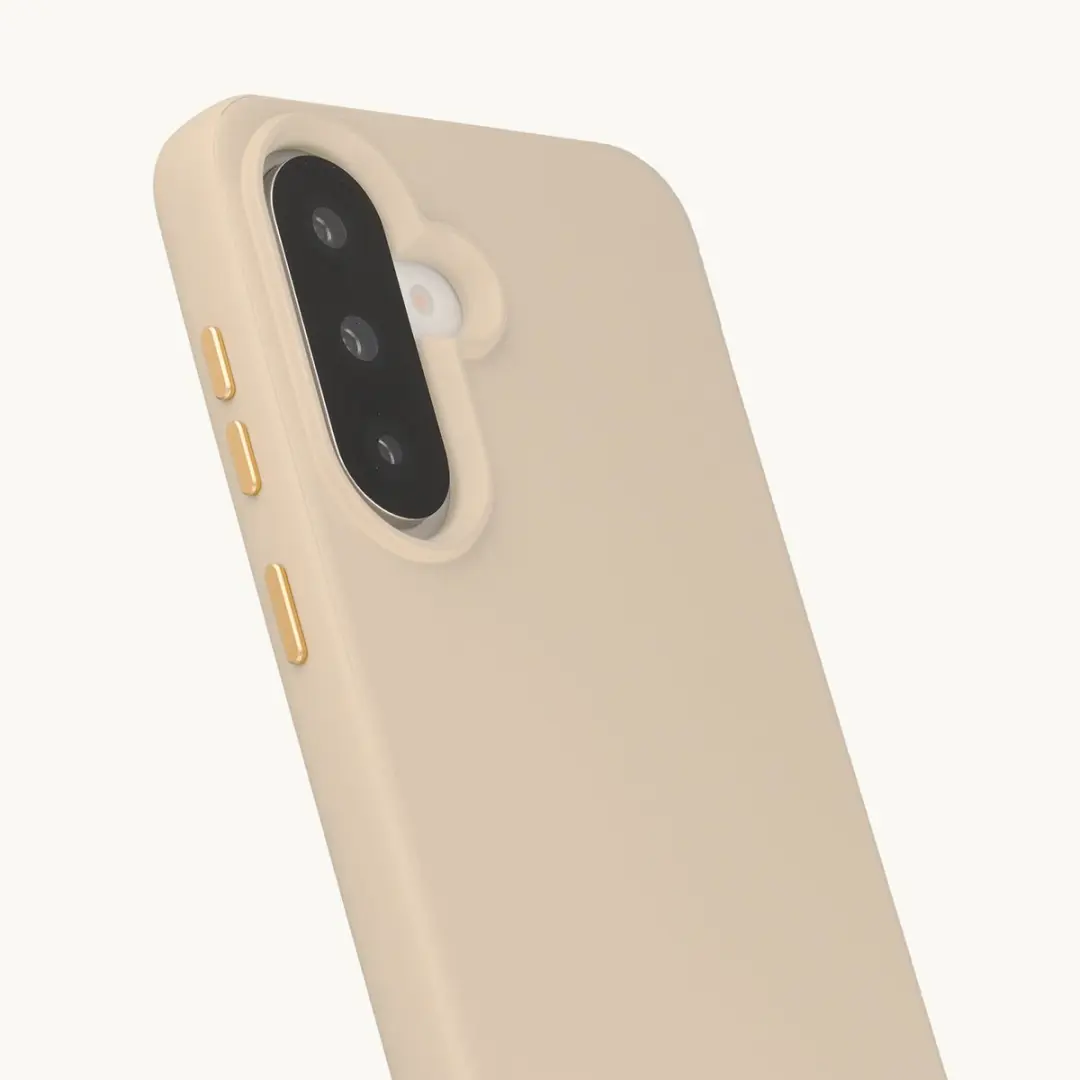 Selencia Hoesje Samsung Galaxy A37 - MagSafe Beige