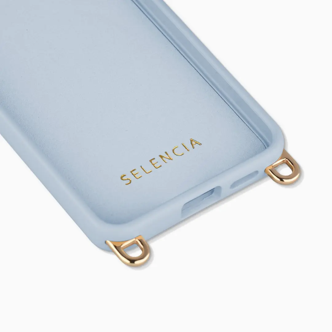 Selencia Hoesje Samsung Galaxy S26 Rivièra - MagSafe - Powder Blue - afbeelding 6 van 6