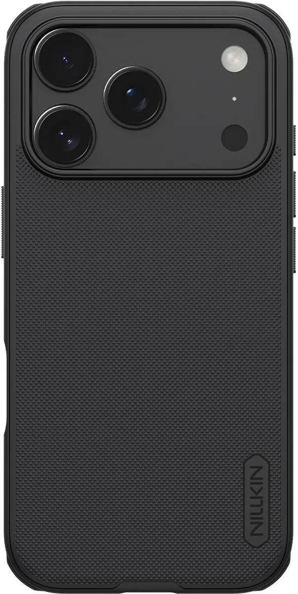 Nillkin Super Frosted Pro Bi-Material Hoesje iPhone 17 Pro - Zwart
