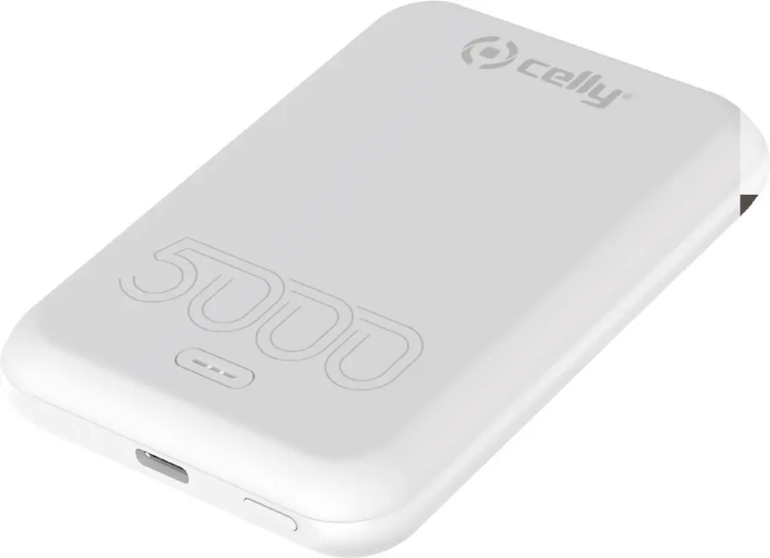 Celly MagCharge 2-in1 Powerbank MAGPB5000EVOWH
