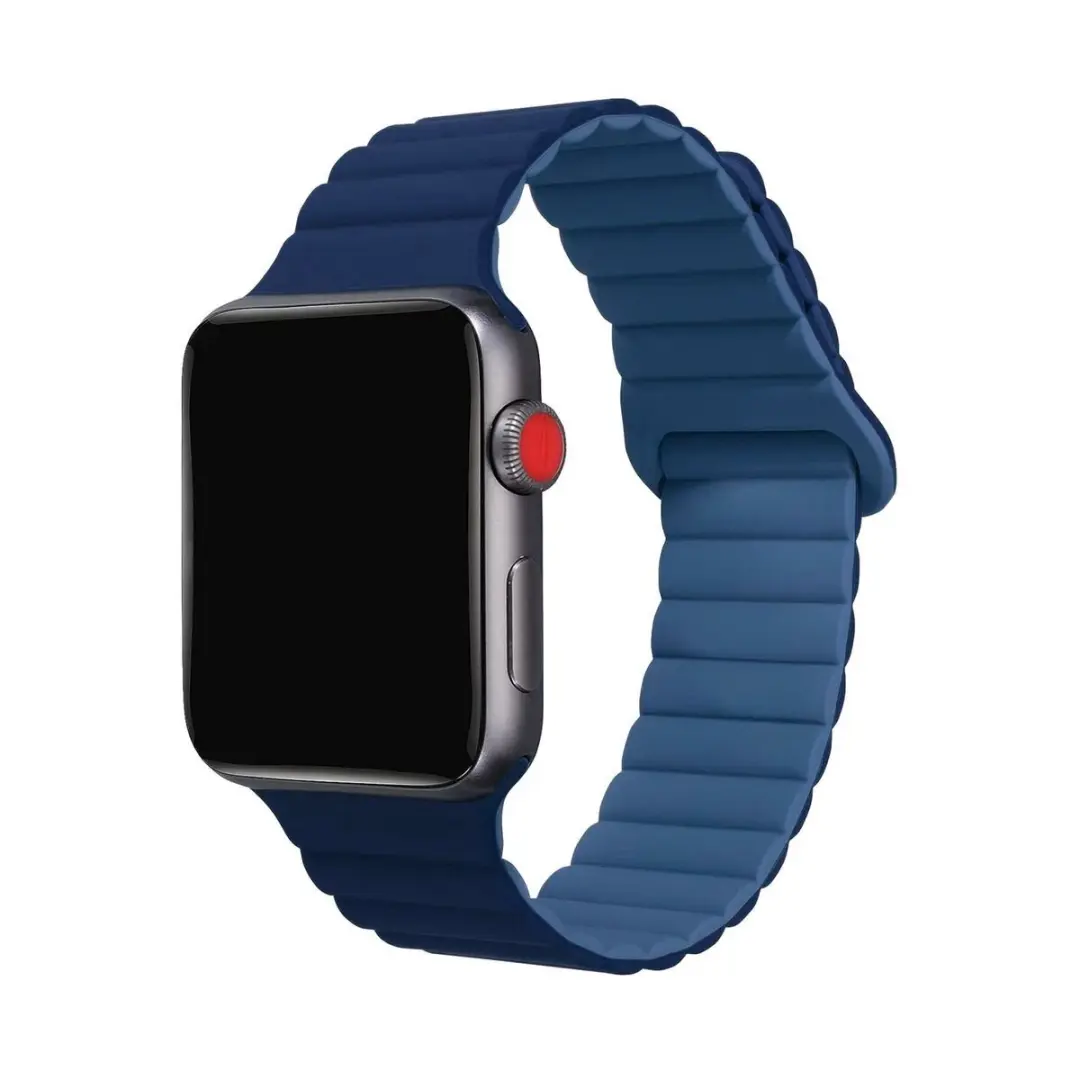 Celly Apple Watch Band WBANDMAG - Blauw