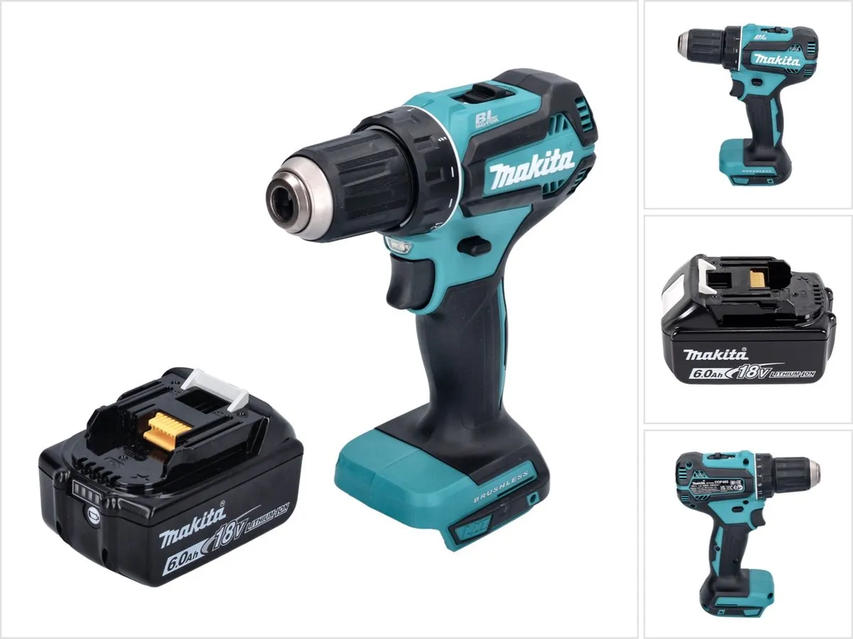 Makita DDF485G1 Accuboormachine 18V