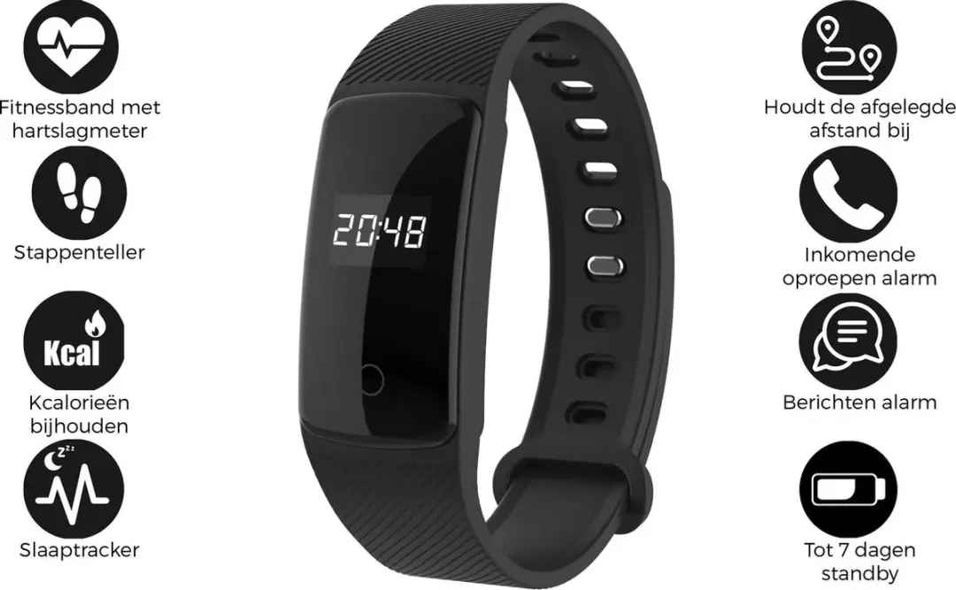 Denver BFH150 Activity Tracker - Zwart