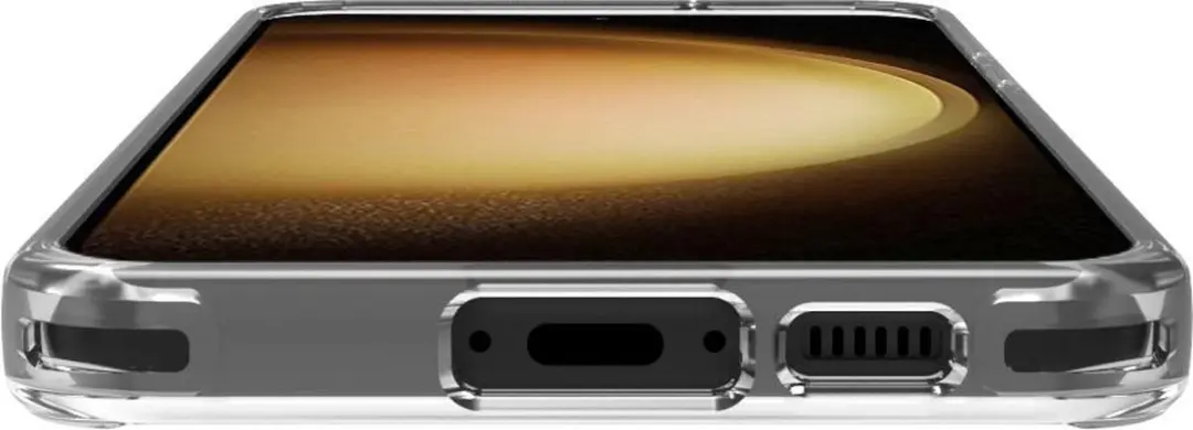 Celly Freedom Siliconen Hoesje S23+ - Telefoonkoord - Transparant - afbeelding 3 van 6