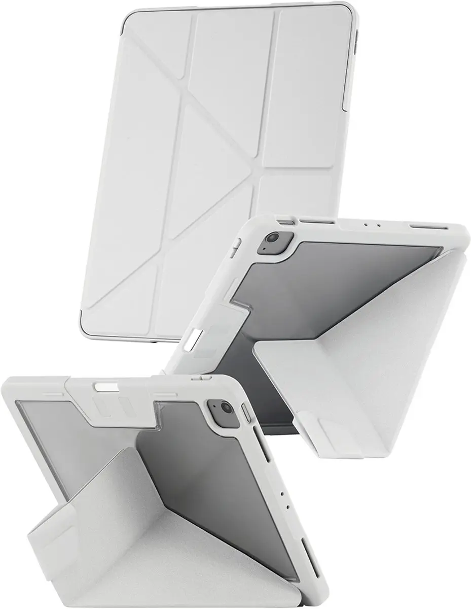 PanzerGlass CARE Essential iPad Air 13" (2024-2026) Hoes - Grijs - afbeelding 2 van 5