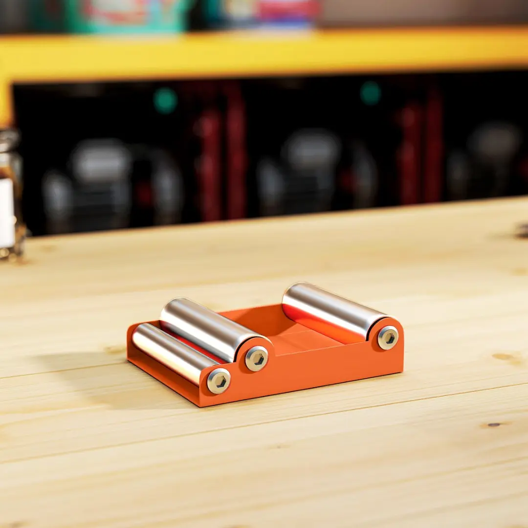 Homcom Motorfietsstandaard - 220 kg - 15x11,5x4cm - Oranje