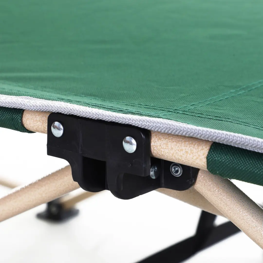 Outsunny Campingbed Stahl Oxford 190x68x52cm - 150kg - Groen - afbeelding 6 van 6