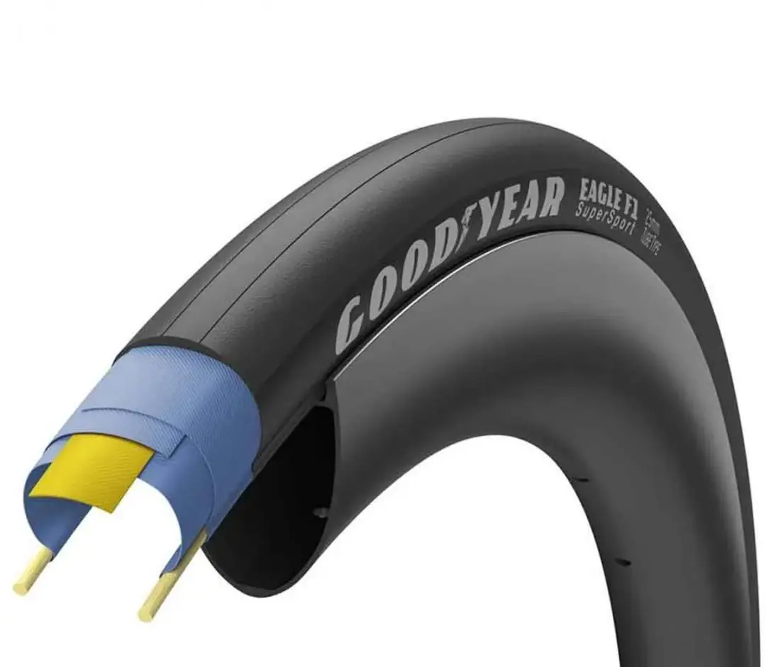 Goodyear Eagle F1 Supersport Racefietsband 700x28 - Zilver