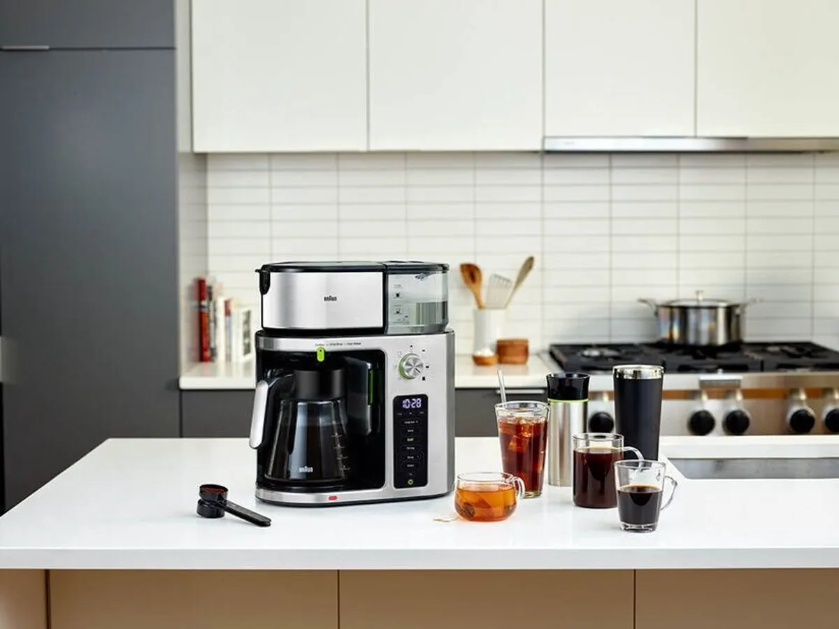 Braun MultiServe KF9170SI Koffiezetapparaat - 10 Kopjes - Zilver