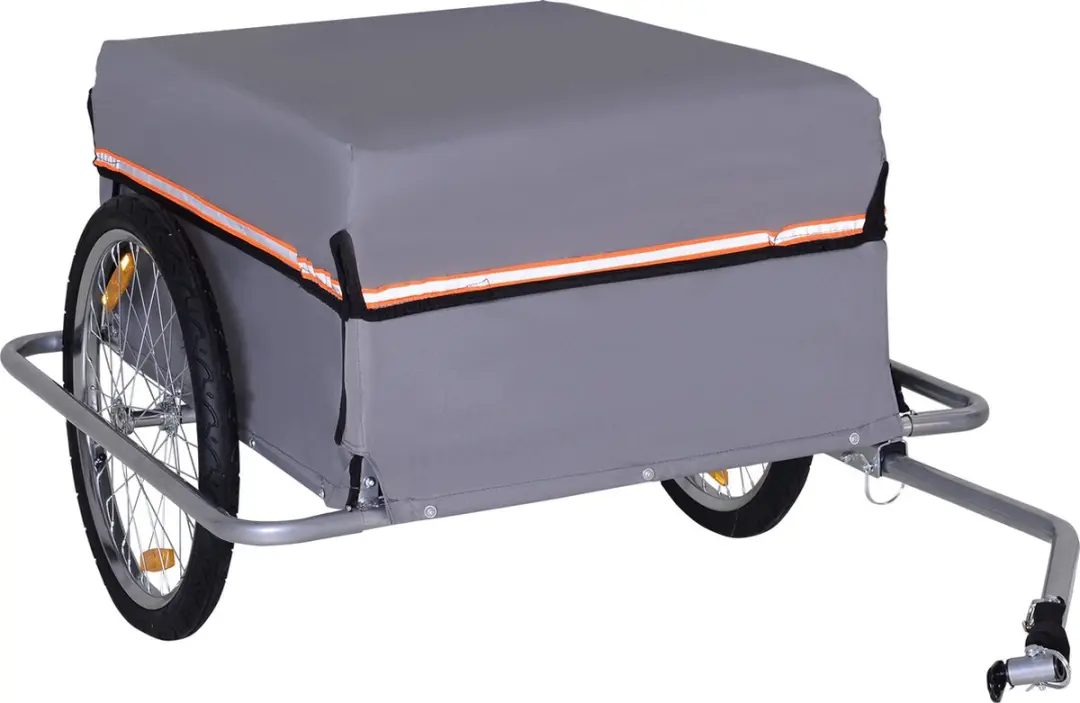 Homcom Fietskar Grijs