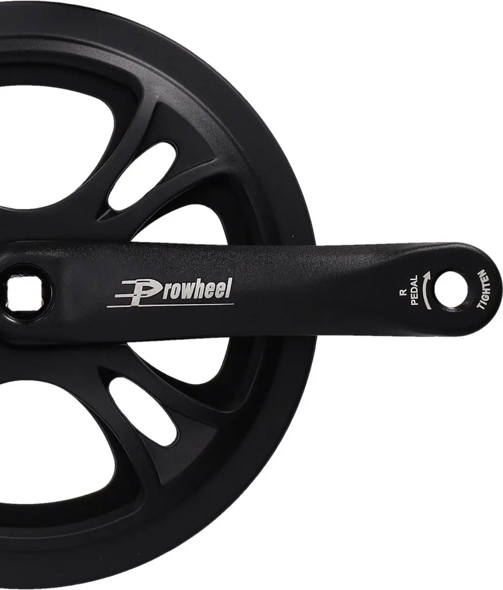 OUXI W Elektrische Crankset - Single Speed - Zwart