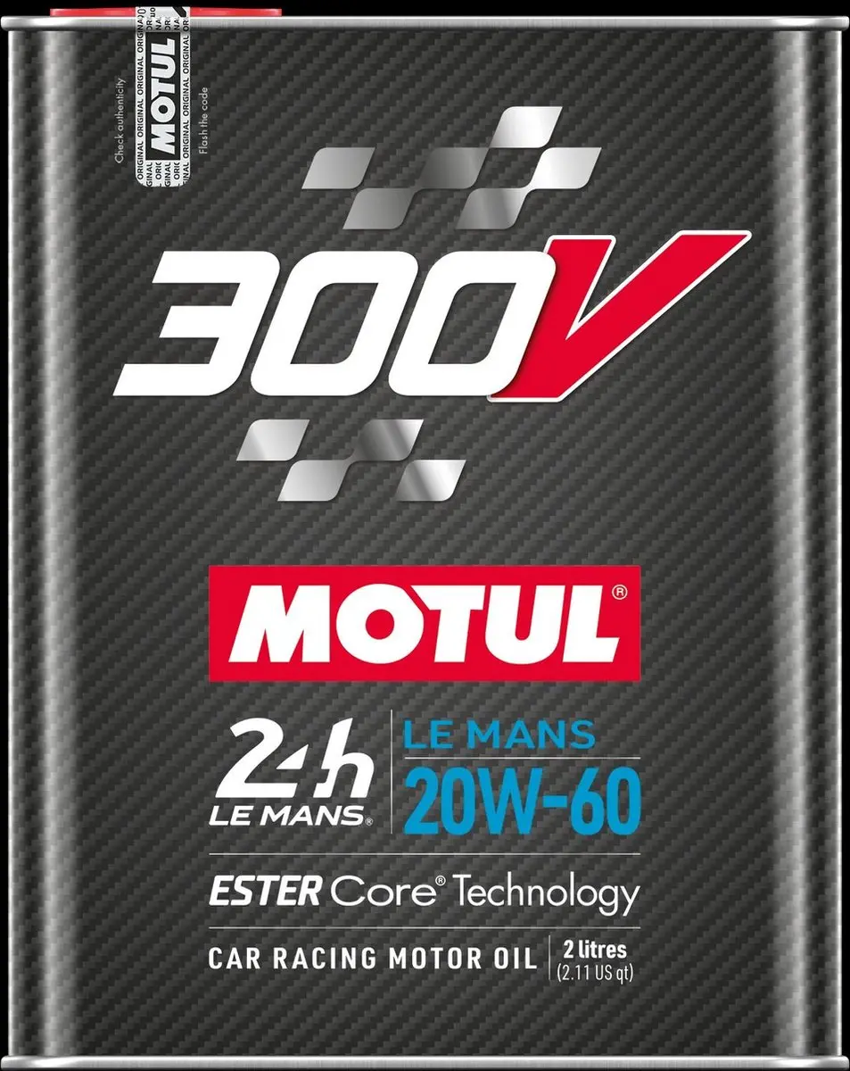 Motul 20W60 300V Lemans Motorolie Competition