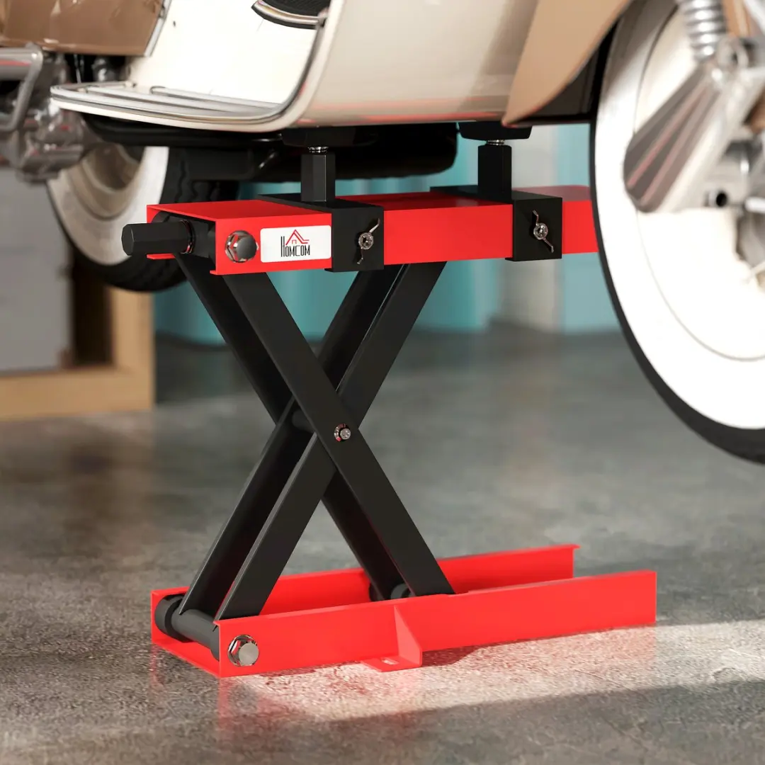 Homcom Motorlift 500kg - 45x15x9,5-40cm Rood