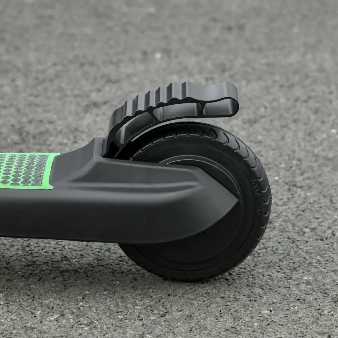 Homcom E-Scooter - 120W - 71x36,5x75-80cm - Groen/Zwart
