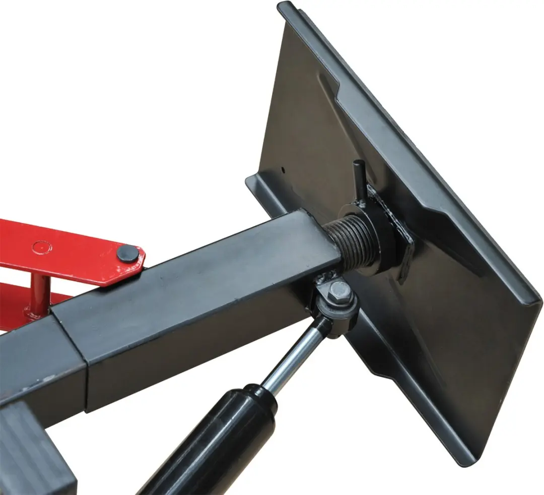 Homcom Motorfietsliftstandaard 27x17,5x35,5cm - Zwart