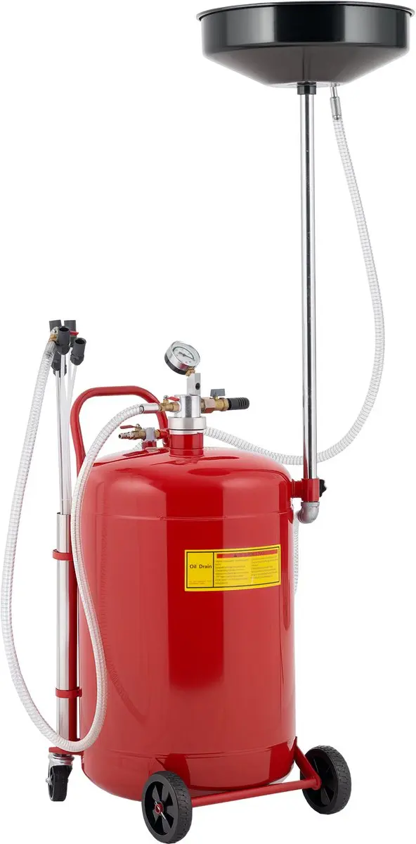 Homcom Water- en Olieafvoer 51x36x101cm