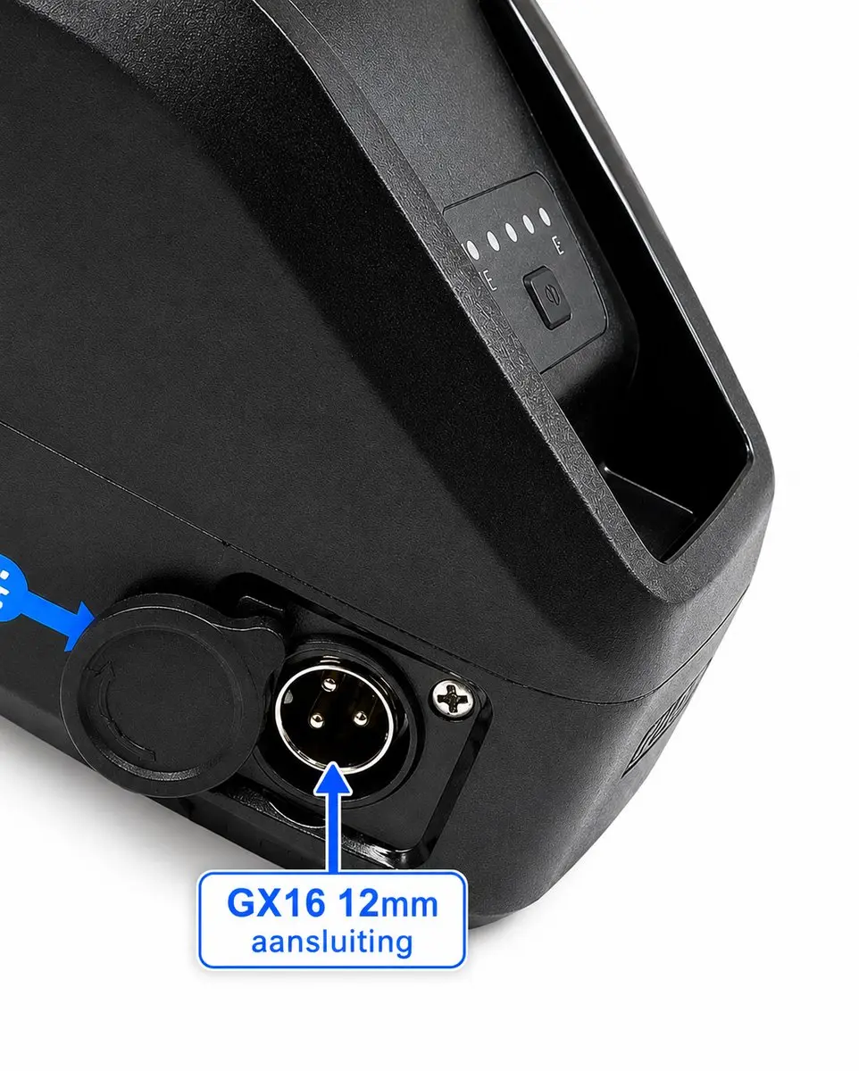 OUXI Fatbike Snellader 54.6V 3A - Zwart
