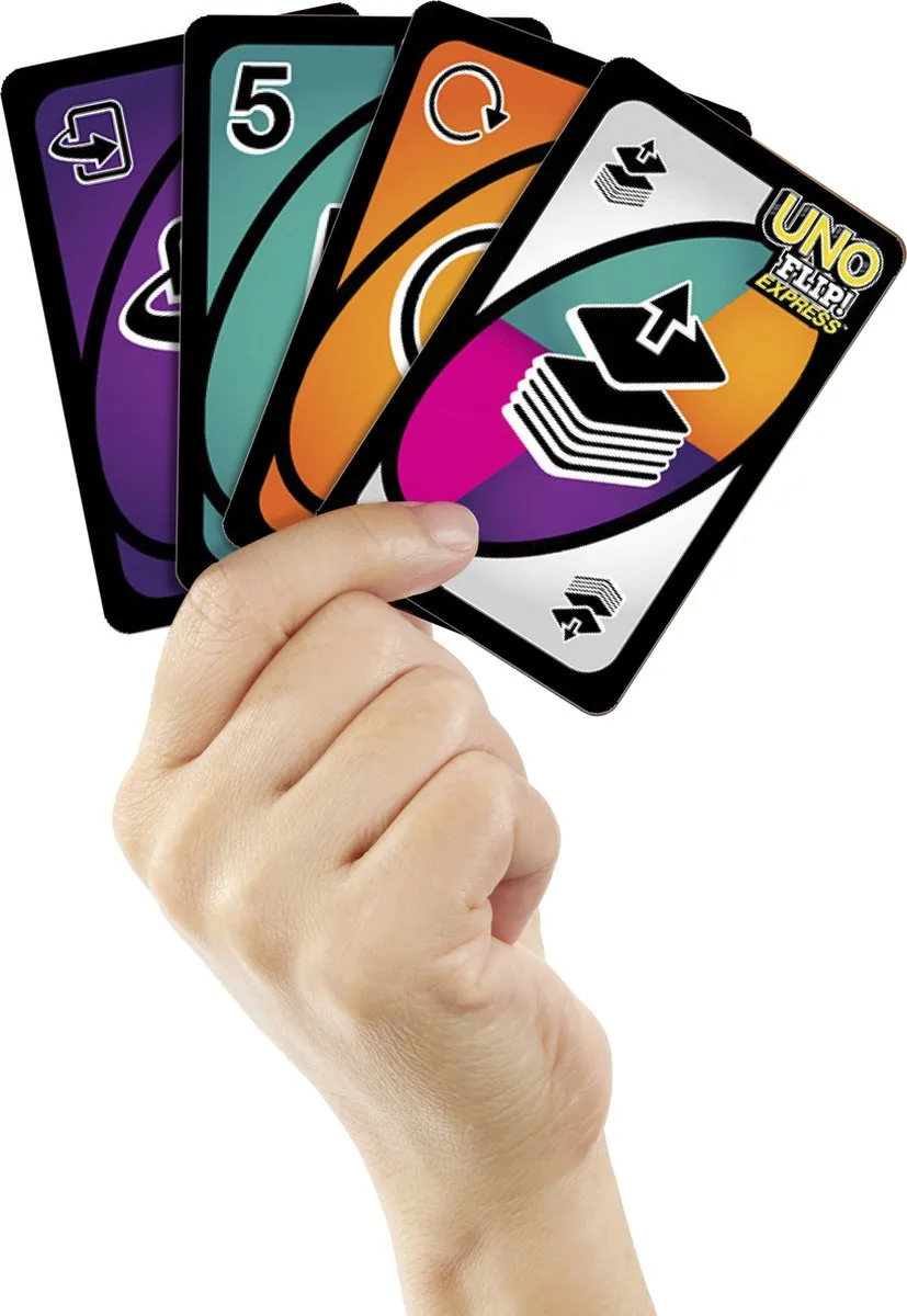 Mattel UNO Flip Kaartspel - Dubbelzijdig - 2-4 Spelers
