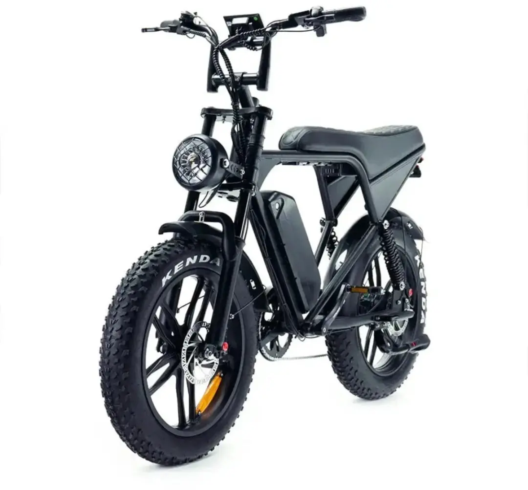 OUXI V8 Pro Fatbike 20 Inch - 250W - 720Wh - Zwart