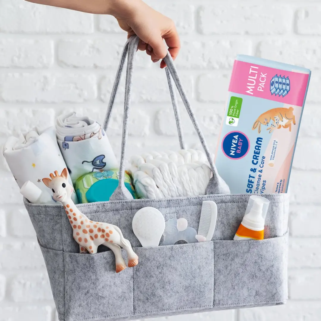 NIVEA Baby Chusteczki Nawilżane Soft&Cream 228ml - 4x57 Stuks - afbeelding 6 van 6