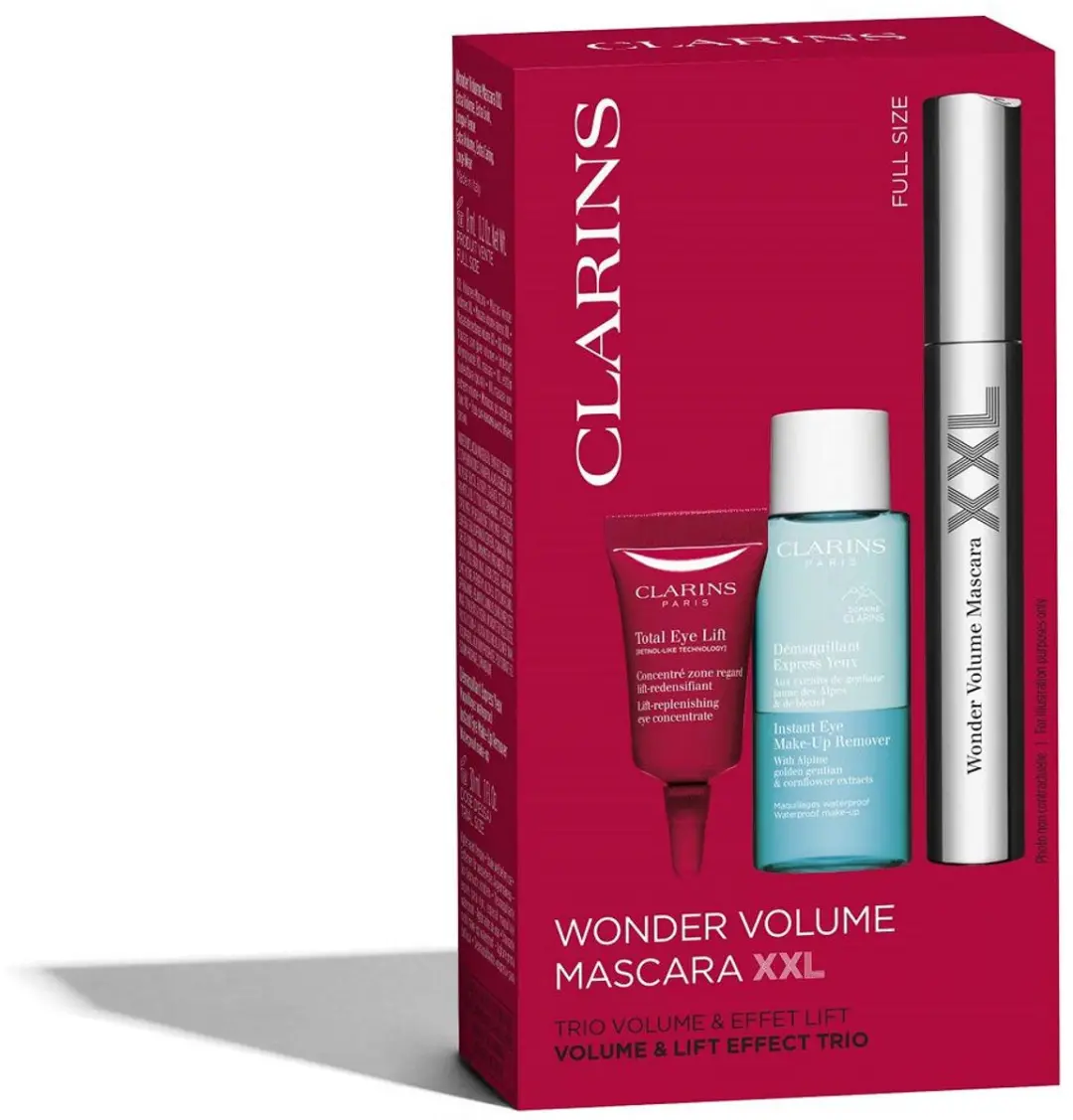 Clarins Wonder Volume Mascara XXL Set - 3 Stuks