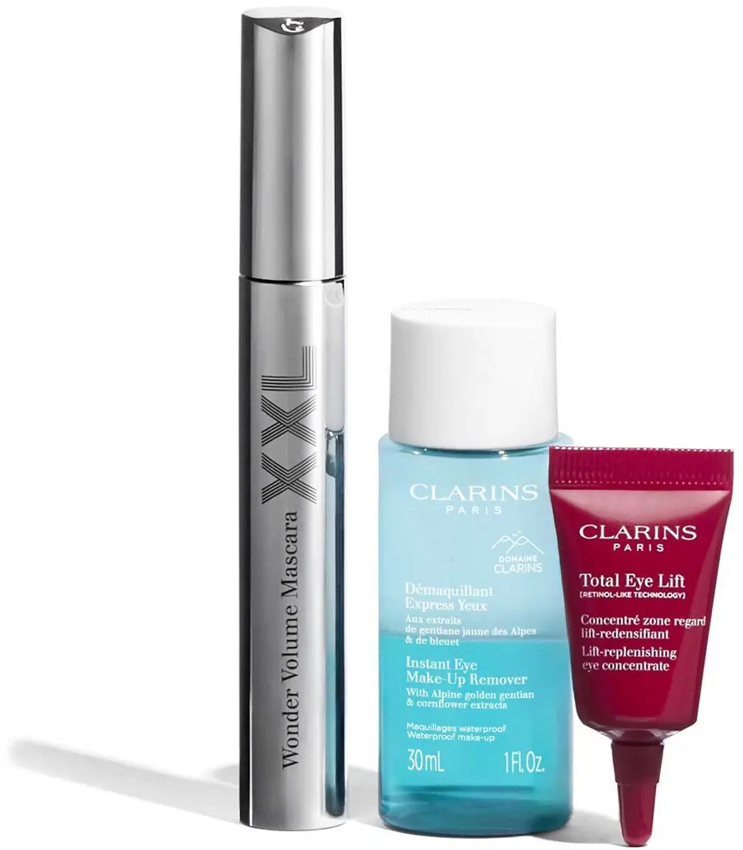 Clarins Wonder Volume Mascara XXL Set - 3 Stuks
