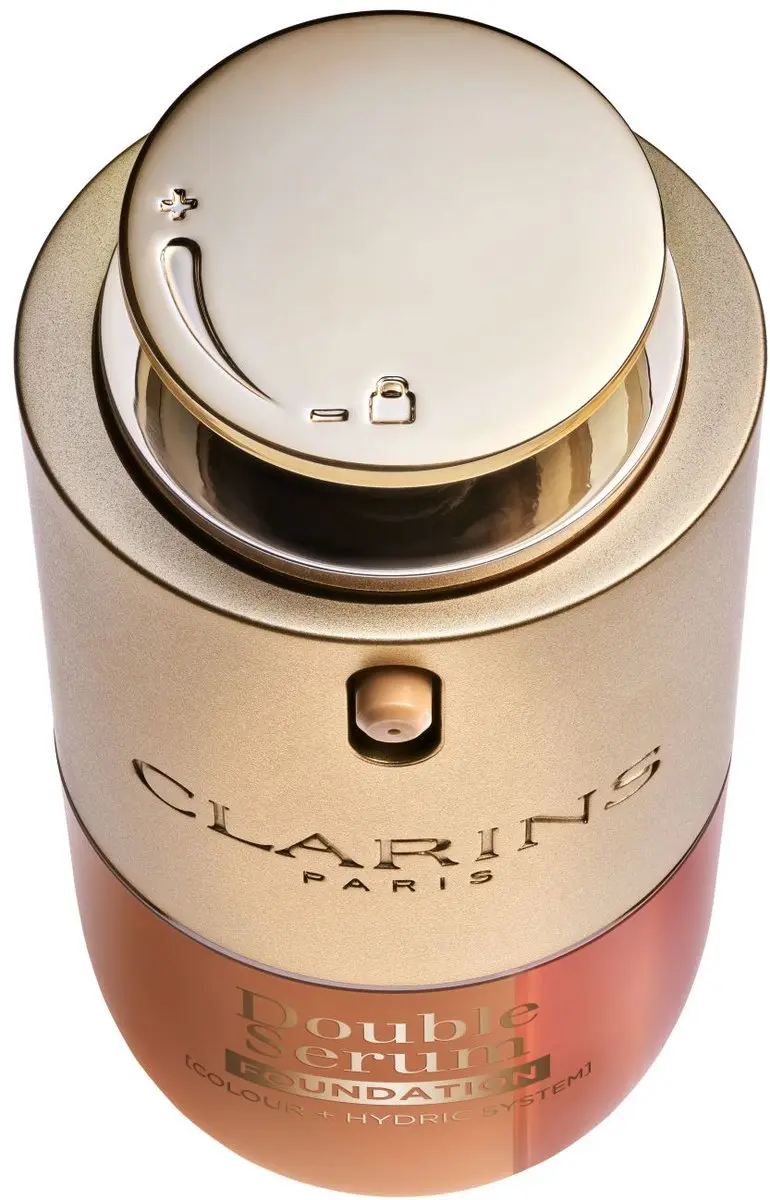 Clarins Double Serum Foundation 30ml - Bruin/Goud
