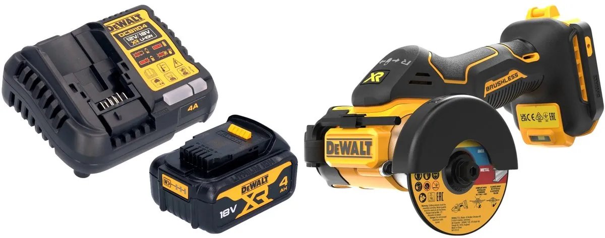 DeWalt DCS438M1 Multimaterialensnijder 18V 76mm