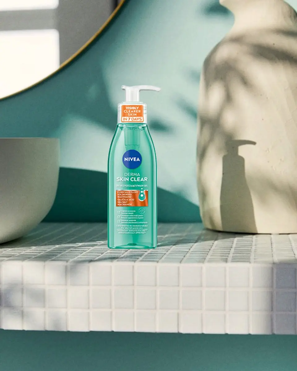 NIVEA Derma Skin Clear Face Wash Gel 150ml